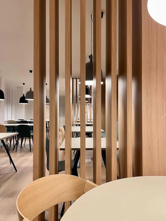 PERGOLA DECORATIVA TUBO WPC 2X4 LIGHT WOOD RECTANGULAR 100X50X2900MM